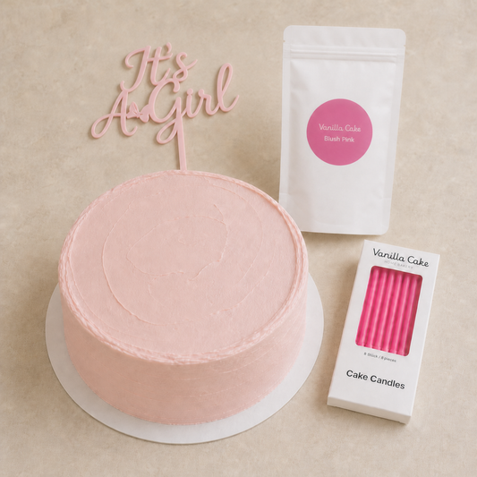 It's A Girl Styling Set - Blush Pink