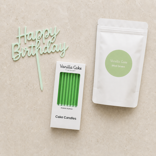 Happy Birthday Styling Set - Mint Green