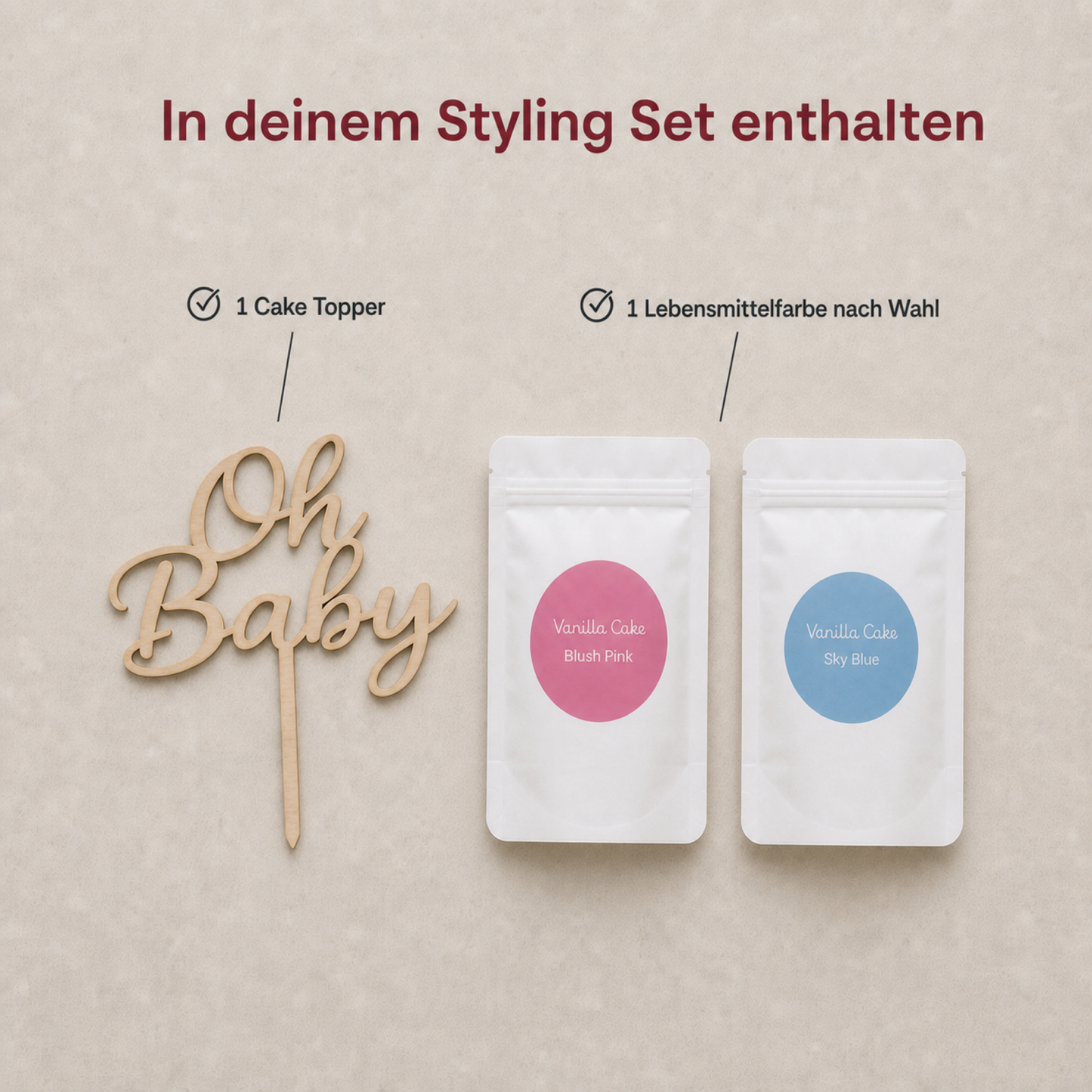 Oh Baby Styling Set