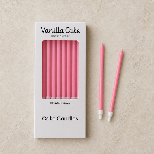 Cake Candles - Blush Pink